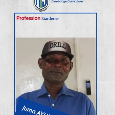 Juma Ayuya - Campus Gardener at Avecina